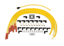 Load image into Gallery viewer, ACCEL Spark Plug Wire Set - 8mm - Yellow with Orange Straight Boots 4040 - Main Product View