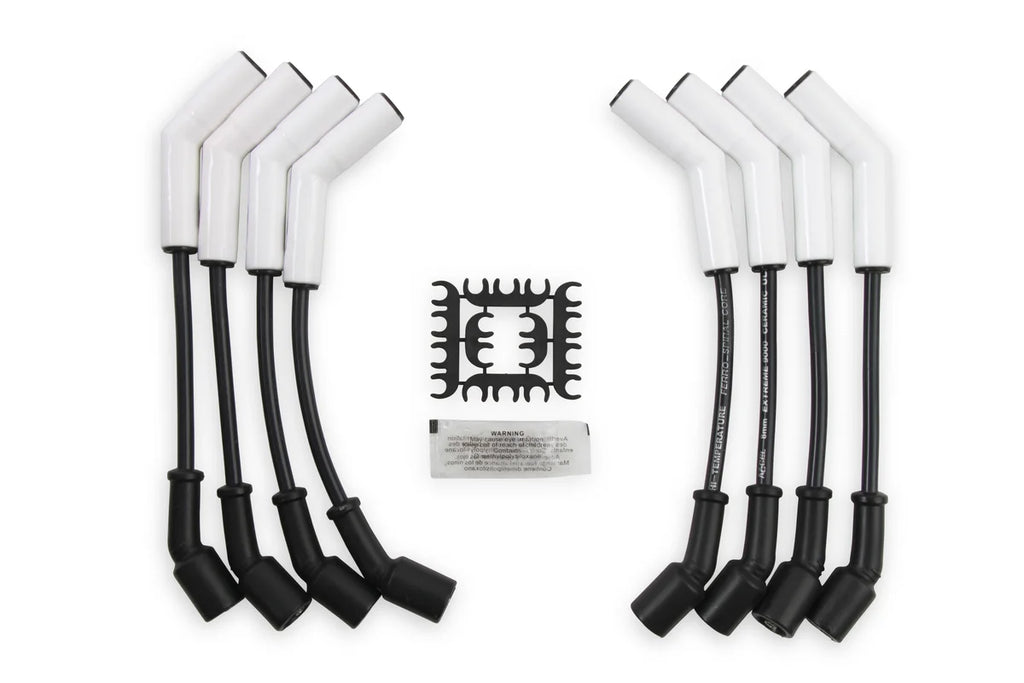 ACCEL Spark Plug Wire Set - Extreme 9000 Ceramic Boot - LS Terminals LS3/LS4/LS7 9070C - Side View