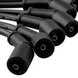 Load image into Gallery viewer, ACCEL Spark Plug Wire Set - Extreme 9000 Ceramic Boot - LS Terminals LS3/LS4/LS7 Black - Side View