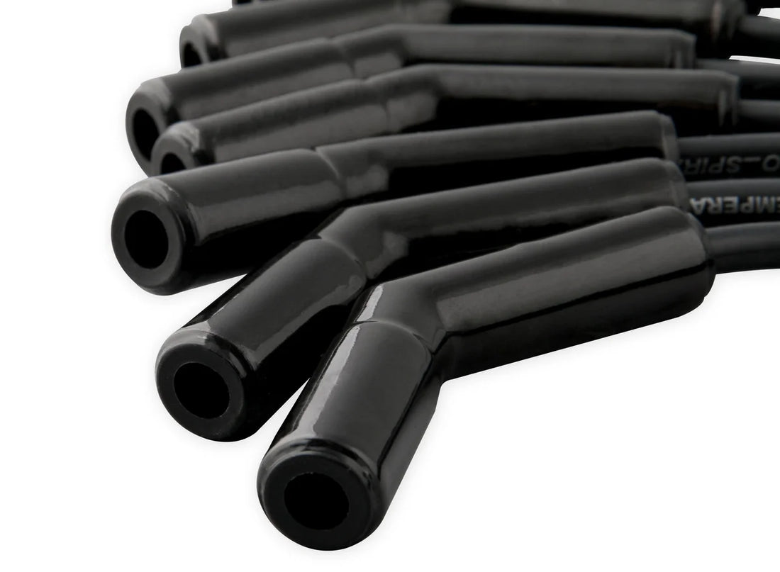 ACCEL Spark Plug Wire Set - Extreme 9000 Ceramic Boot - LS Terminals LS3/LS4/LS7 Black - Back View
