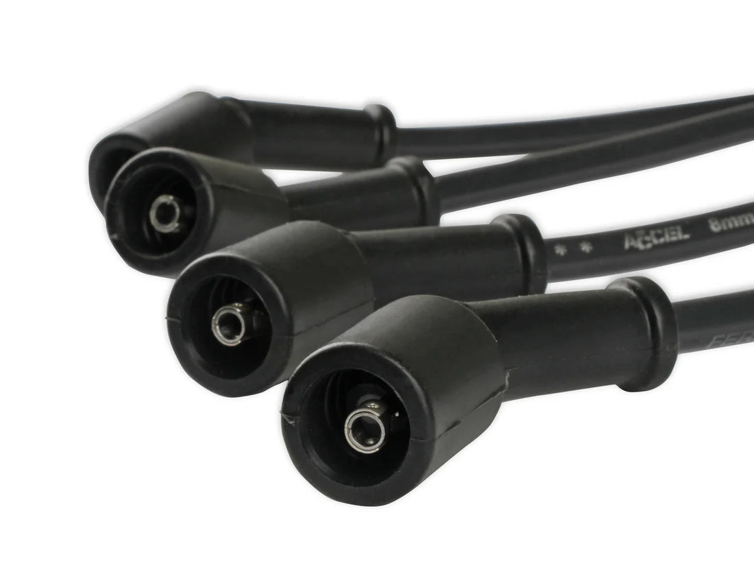 ACCEL Spark Plug Wire Set - Extreme 9000 Ceramic - Chevy / GM 01-04 -3/4 & 1 Ton 8.1L - Side View