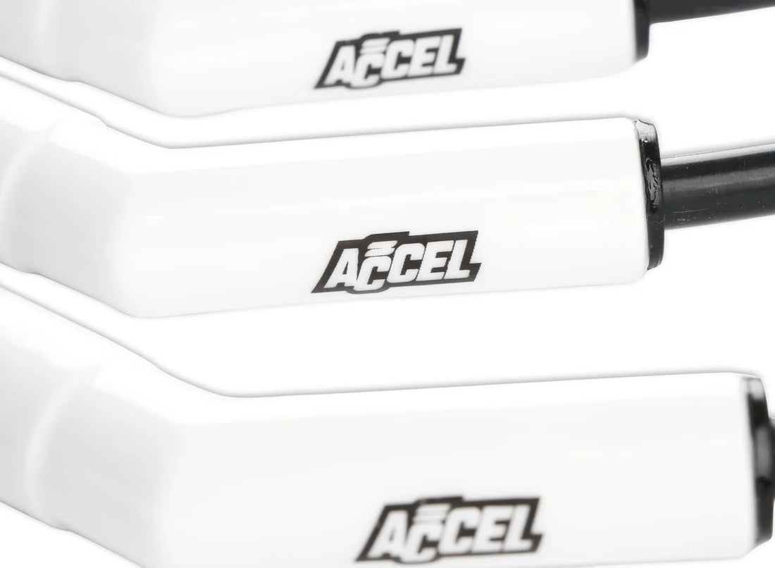 ACCEL Spark Plug Wire Set - Extreme 9000 Ceramic - Chevy / GM 01-04 -3/4 & 1 Ton 8.1L - Installation View