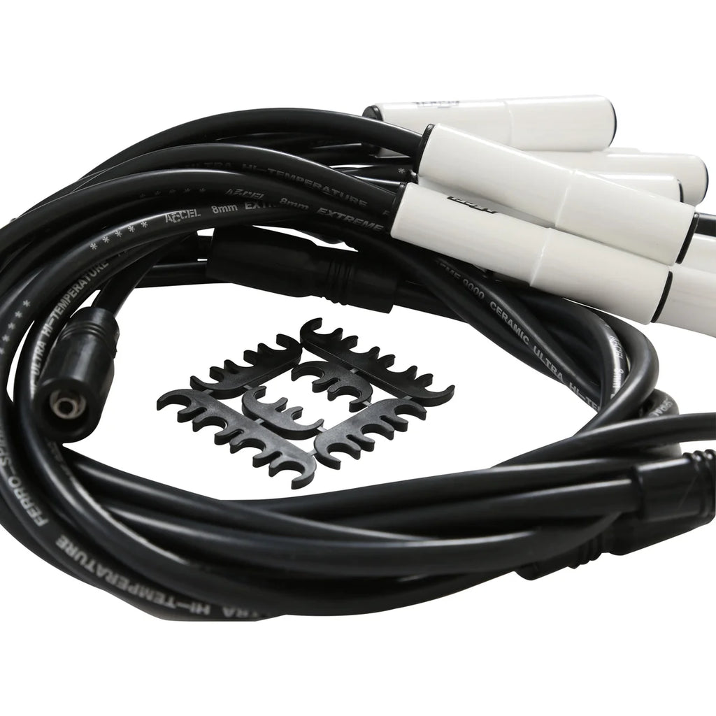 ACCEL Spark Plug Wire Set - Extreme 9000 Ceramic - Chevy/GMC Truck 96-2000 7.4L Vortec - Kit Contents