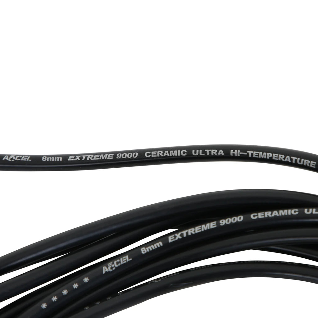 ACCEL Spark Plug Wire Set-Extreme 9000 Ceramic-Chevy/GMC V8 HEI 75-86 Over Valve Cover - Installation View