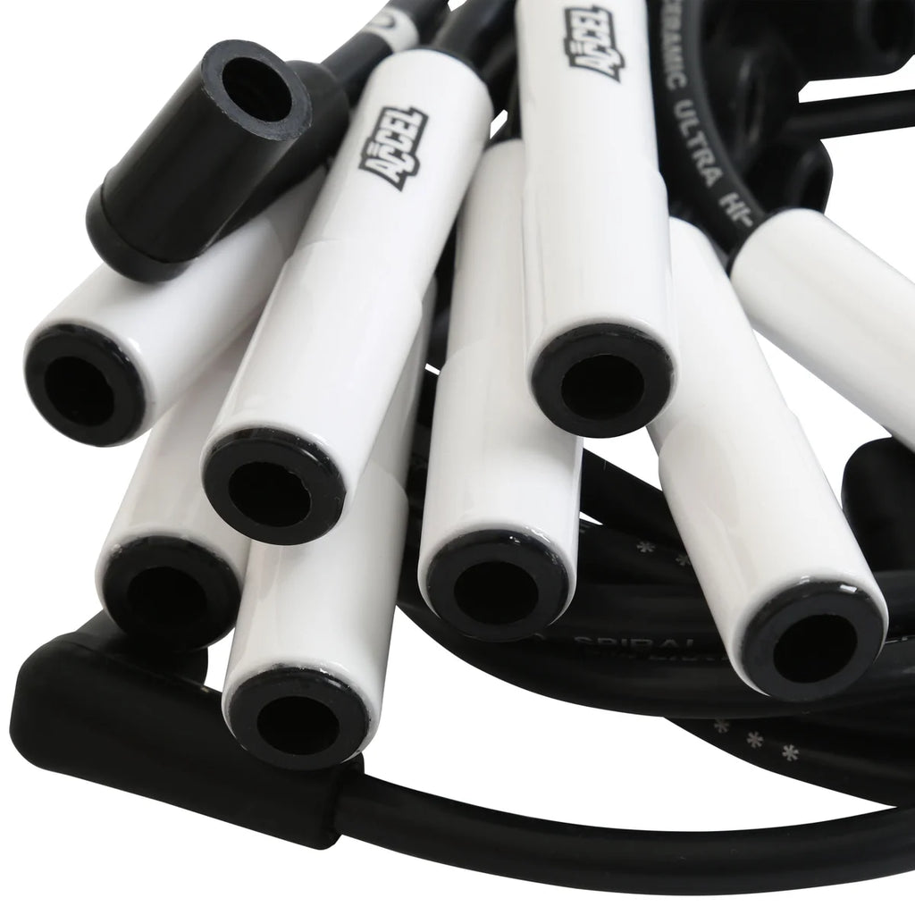 ACCEL Spark Plug Wire Set - Extreme 9000 Ceramic- Chevy/GM Big Block 90-95 (Except SS) - Back View