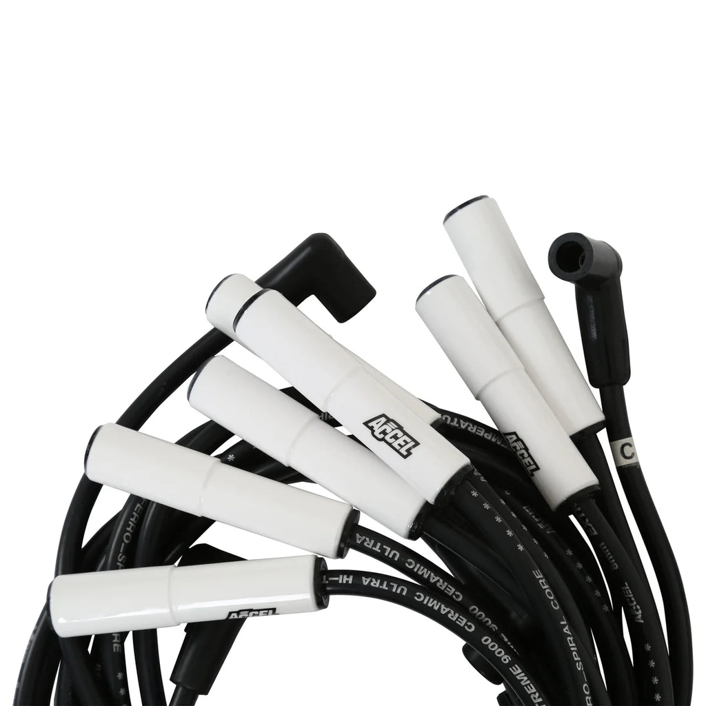 ACCEL Spark Plug Wire Set - Extreme 9000 Ceramic- Chevy/GM Big Block 90-95 (Except SS) - Installation View