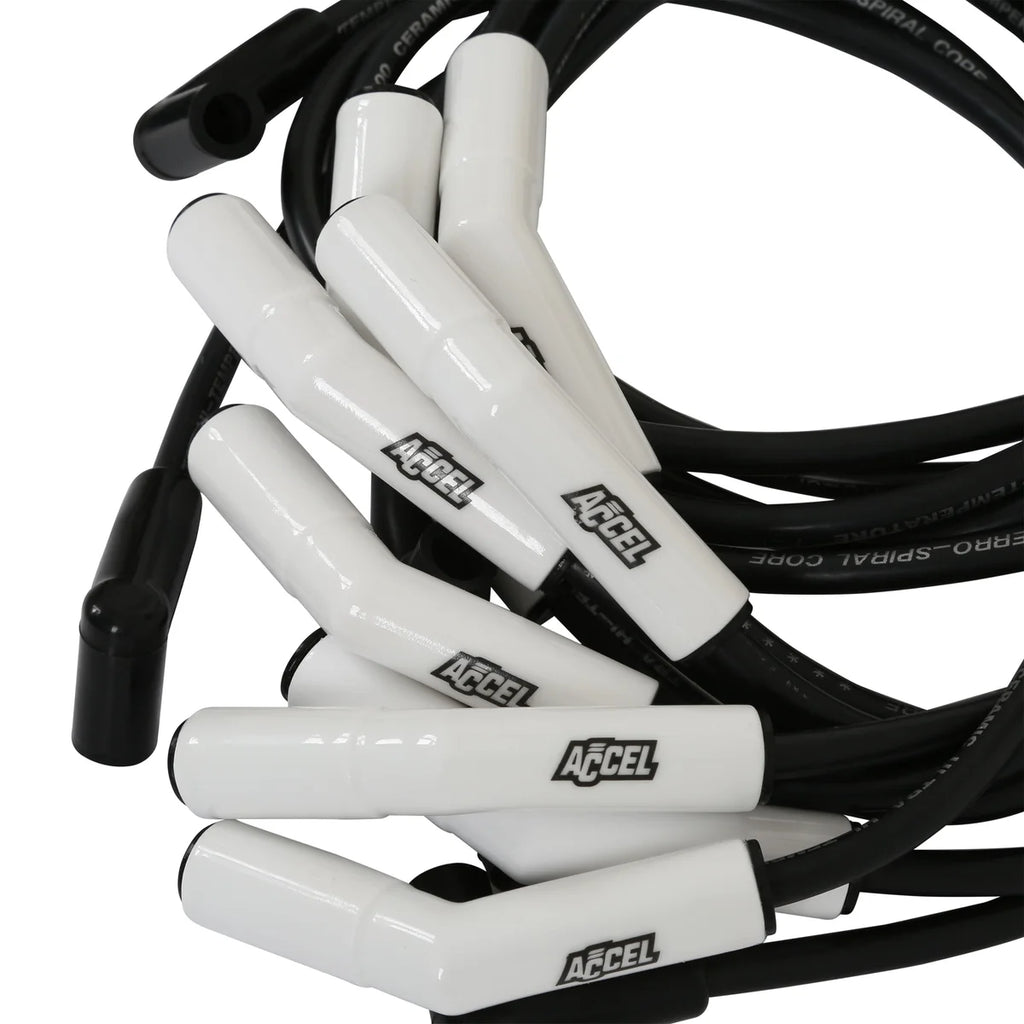 ACCEL Spark Plug Wire Set - Extreme 9000 Ceramic - Ford Mustang 86-93/Truck 88-98 7.5L - Installation View