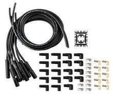 Load image into Gallery viewer, ACCEL Spark Plug Wire Set - Universal - 180 Deg Black Ceramic Boots 9000CK - Main Product View