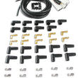 Load image into Gallery viewer, ACCEL Spark Plug Wire Set - Universal - 180 Deg White Ceramic Boots 9000C - Main Product View