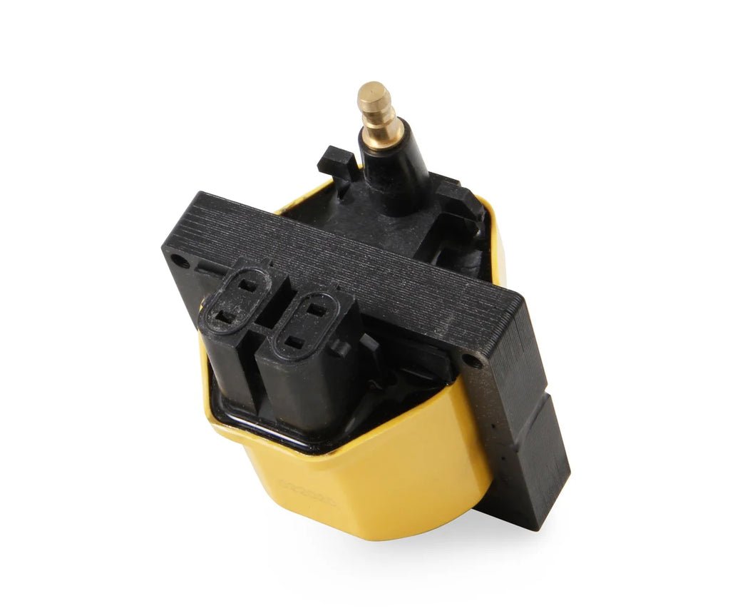 ACCEL This GM HEI remote mount coil has a maximum voltage of 48,000 volts. 140011 - Installation View