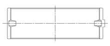 Load image into Gallery viewer, ACL 00+ Toyota 2ZZGE 1796cc Standard Sized High Performance Main Bearing Set - Back View
