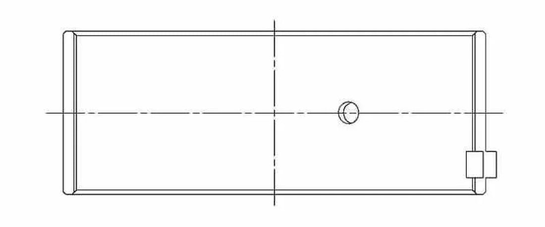 ACL Nissan CA18/C20 0.25 Oversized High Performance Rod Bearing Set - Side View
