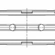 Load image into Gallery viewer, ACL 03+ Ford/Mazda 4 2.0L/2.3L DOHC Duratec Standard Size Race Series Main Bearing Set - Installation View