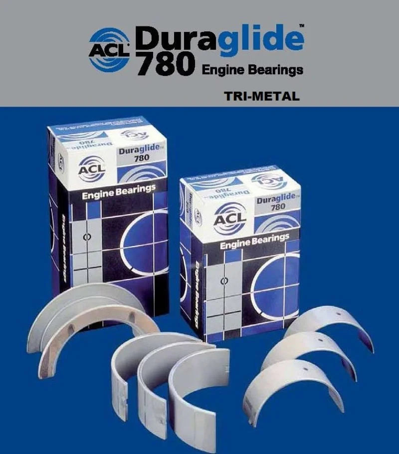 ACL 1958-1980 Chrysler Prod V8 383/400/440 .20mm Oversized Trimetal Rod Bearing Set - Side View