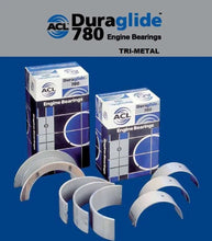 Load image into Gallery viewer, ACL 1958-1980 Chrysler Prod V8 383/400/440 .20mm Oversized Trimetal Rod Bearing Set - Side View