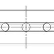 Load image into Gallery viewer, ACL Toyota G16E-GTS (GR Yaris) Race Series Main Bearings - Side View