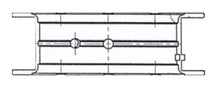 Load image into Gallery viewer, ACL 5M7298A-10 .10mm Oversized Main Bearing Set fits 1998-2015 Chevrolet Camaro / 1997-2013 Chevrolet Corvette - Back View