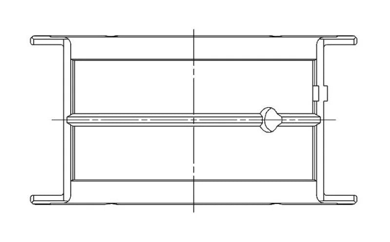 ACL 5M909H-STD Race Series Standard Size Main Bearing Set fits 1968-1973 Checker / Chevrolet / GMC - Additional View 6