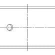 Load image into Gallery viewer, ACL Acura B17A1/B18A1/B18B1 Standard Size High Performance w/ Extra Oil Clearance Rod Bearing Set - Side View