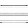 Load image into Gallery viewer, ACL BMW M20B20/M20B23/M20B25/M20B27 Standard Size Main Bearing Set - Side View