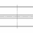 Load image into Gallery viewer, ACL BMW M20/M50/M52/M54  - 1919CC 80.0mm Bore 66.0mm Stroke .025 Oversized Main Bearing Set - Side View