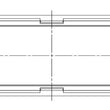 Load image into Gallery viewer, ACL BMW N63B44/S63B44 4.4L V8 Standard Size Main Bearings - Back View