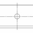 Load image into Gallery viewer, ACL Chevrolet V8 305-350-400 Race Series Con Rod Bearing Set - Side View