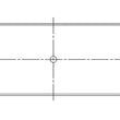 Load image into Gallery viewer, ACL VW/AUDI 4cyl 5cyl 1780-1983cc 1983-on Engine Connecting Rod Bearing Set - Side View