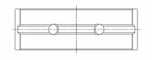 Load image into Gallery viewer, ACL Ford 2.0L/2.3L DOHC Duratec Race Series Main Bearing Set (Size .025) - Side View