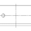 Load image into Gallery viewer, ACL Ford Prod V8 255/289/302 Standard Size Race Rod Bearing Set - Side View