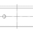 Load image into Gallery viewer, ACL Ford Prod V8 255/289/302 Standard Size Race Rod Bearing Set - Back View