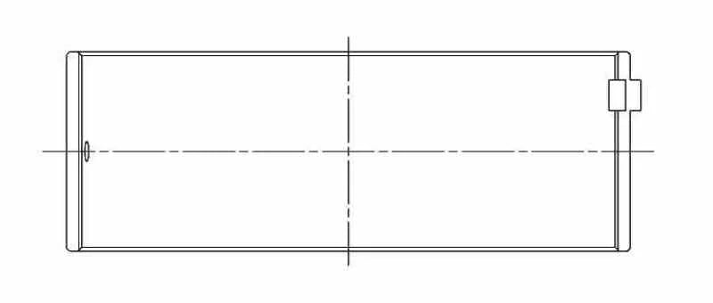 ACL Lexus V8 1UZFE/2UZFE/3UZFE Standard Size High Performance Rod Bearing Set - Side View