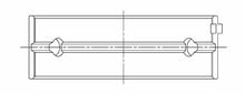Load image into Gallery viewer, ACL Mitsubishi 4G63/4G64 7 Bolt EVO V-IX 0.025mm Oversized High Performance Main Bearing Set - Detail View