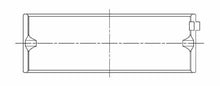 Load image into Gallery viewer, ACL Mitsubishi 4G63/4G64 7 Bolt EVO V-IX 0.25mm Oversized High Performance Main Bearing Set - Side View