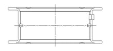 Load image into Gallery viewer, ACL Nissan CA18/C20 0.25 Oversized High Performance Main Bearing Set - Side View