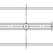 Load image into Gallery viewer, ACL Nissan RB26DETT Std Size High Perf w/ Extra Oil Clearance Main Bearing Set CT-1 Coated - Additional View 5
