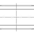 Load image into Gallery viewer, ACL Nissan RB30/RB30ET Turbo Standard Size High Performance Main Bearing Set - Back View