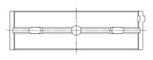 Load image into Gallery viewer, ACL Nissan VK50/VK45 Standard Size High Performance Main Bearing Set - Back View
