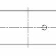 Load image into Gallery viewer, ACL Nissan VQ35DE 3.5L-V6 0.25mm Oversized High Performance Rod Bearing Set - Side View