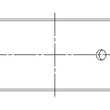 Load image into Gallery viewer, ACL Nissan VQ35HR / VQ37VHR Standard Size High Performance Rod Bearing Set - Side View