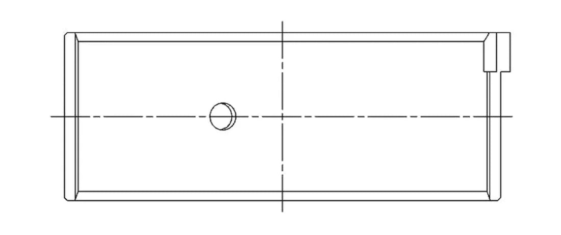 ACL Acura D16A1 Standard Size High Performance Rod Bearing Set - Side View