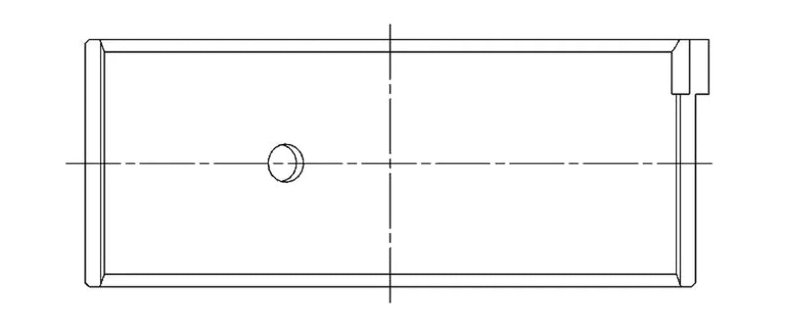 ACL Acura B17A1/B18A1/B18B1 Standard Size High Performance Rod Bearing Set - Side View