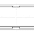 Load image into Gallery viewer, ACL BMW N63B44/S63B44 4.4L V8 Standard Size Main Bearings - Back View