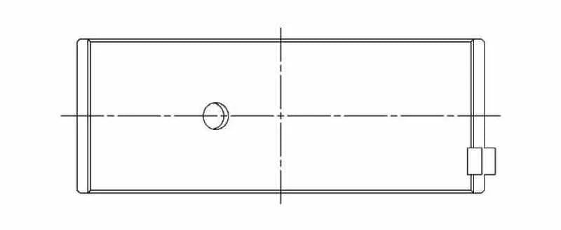 ACL Toyota 4AGE/4AGZE (1.6L) 0.25mm Oversized High Performance Rod Bearing Set - Side View