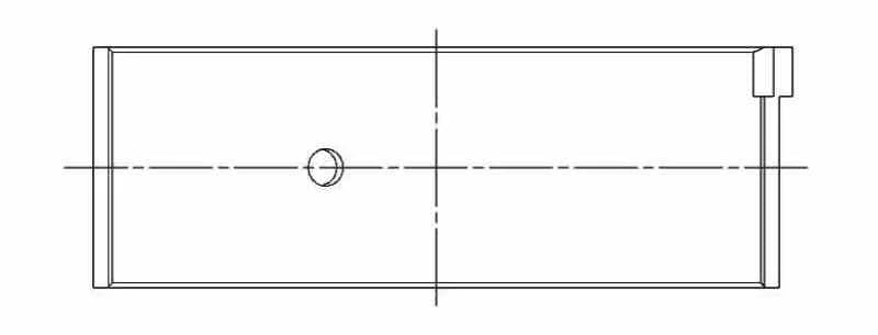ACL Toyota/Lexus 2JZGE/2JZGTE 3.0L 0.025 Oversized High Performance Rod Bearing Set - Side View