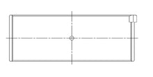Load image into Gallery viewer, ACL VW/Audi 1781cc/1984cc 0.50 Oversized High Performance Rod Bearing Set - Side View