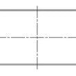 Load image into Gallery viewer, ACL Mazda B6/BP/BP-T 1.6/1.8L .25mm Oversized High Performance Rod Bearing Set - Side View
