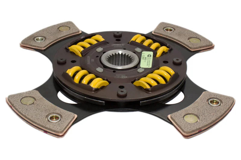ACT 07-13 Mazda Mazdaspeed3 / 06-07 Mazda Mazdaspeed6 4-Pad Sprung Race Clutch Disc - Side View