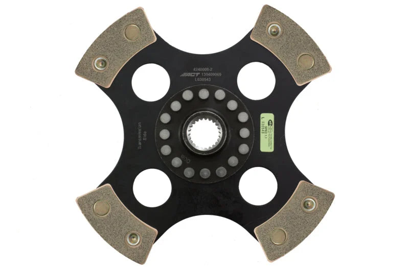 ACT 08-09 Dodge Caliber SRT-4 4 Pad Rigid Race Disc - Main Product View