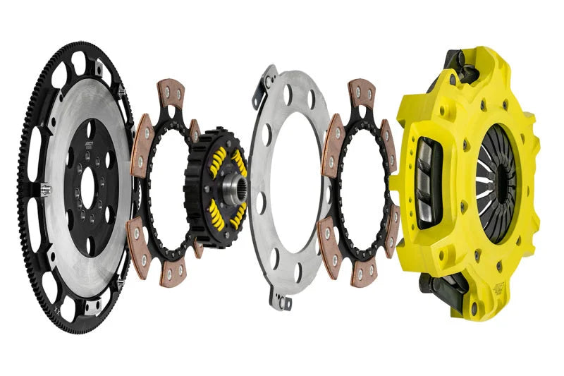 ACT 12-15 Camaro ZL-1 / 09-15 Cadillac CTS-V (LSA) Mod-Twin 10.5 XT Sprung Disc Race Clutch Kit - Main Product View